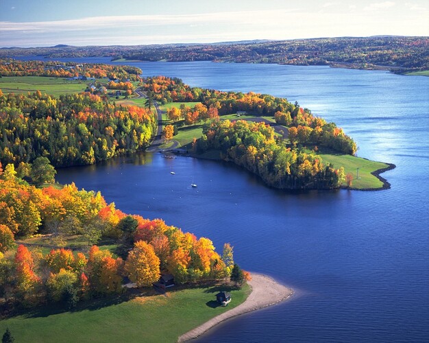 L'automne dans les parcs provinciaux du Nouveau-Brunswick Image